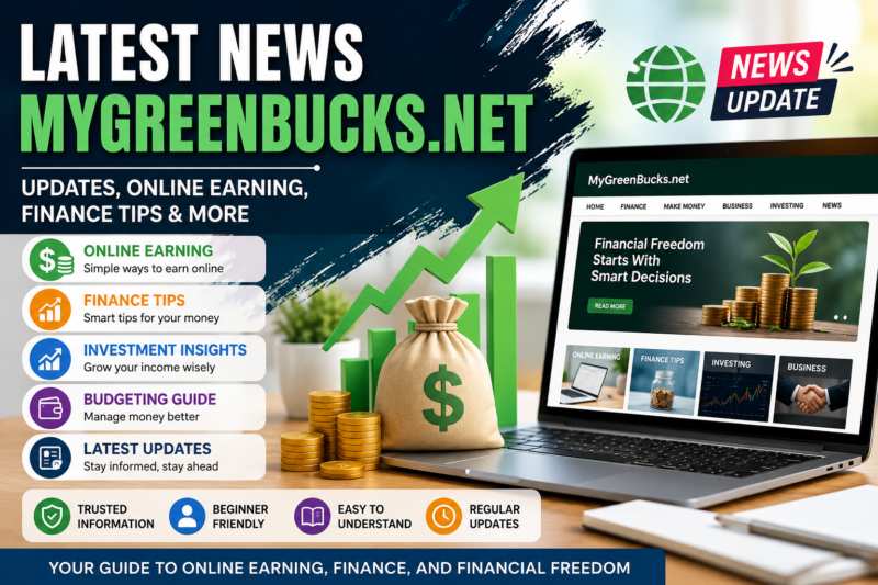 Latest News MyGreenBucks.net and the Rising Interest in Online Finance Platforms