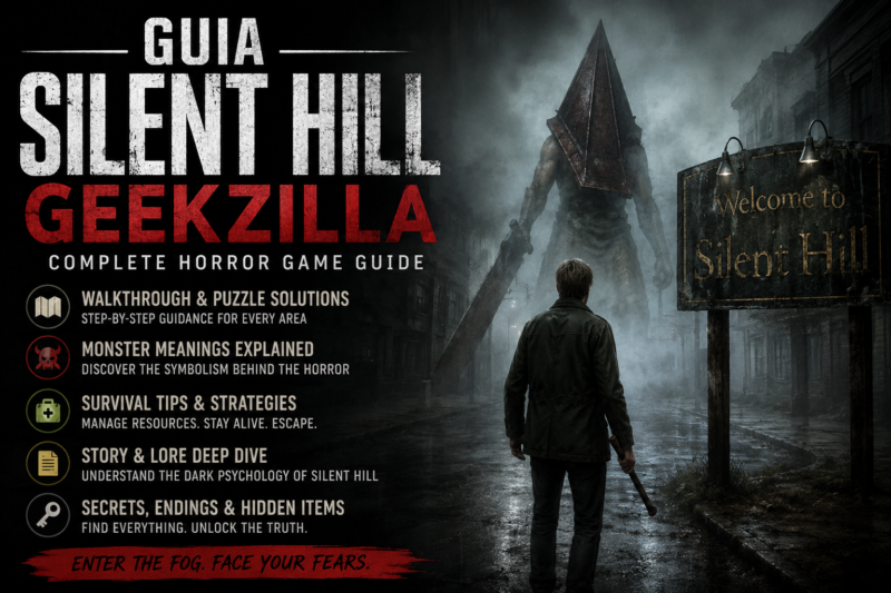Guia Silent Hill Geekzilla Complete Horror Game Guide