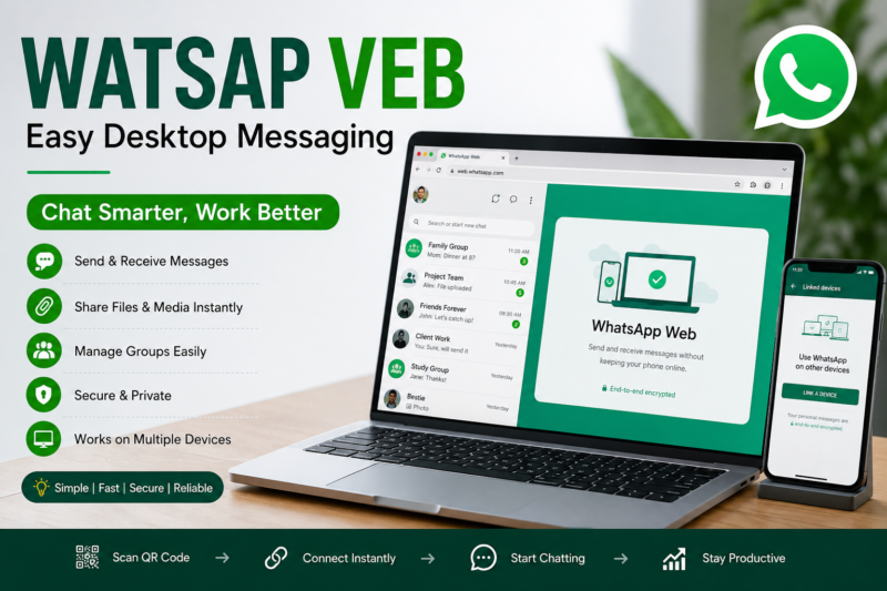 Watsap Veb Guide for Easy Desktop Messaging