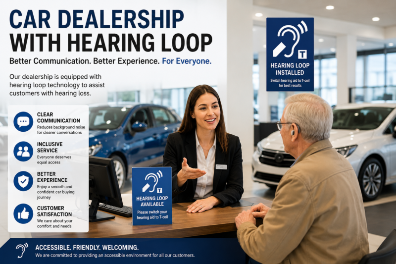 Car Dealership With Hearing Loop: A Smarter Step Toward Accessible Car Buying