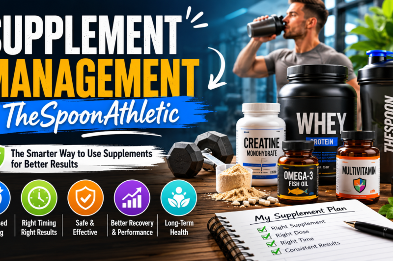 Title: Supplement Management TheSpoonAthletic: A Complete Guide to Smarter Fitness Nutrition