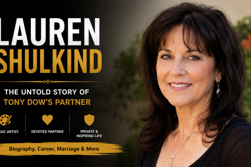 Lauren Shulkind: The Untold Story of Tony Dow’s Creative and Private Partner