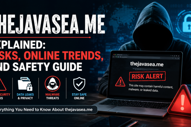 Thejavasea.me Explained: Internet Trends, Cybersecurity Risks, and Online Safety