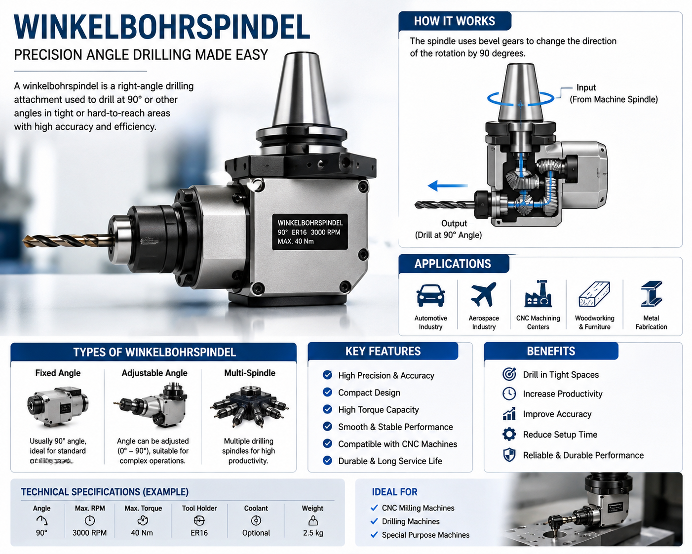 What is winkelbohrspindel?