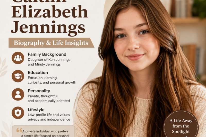 Caitlin Elizabeth Jennings: Biography, Family Background, and Private Life Insights