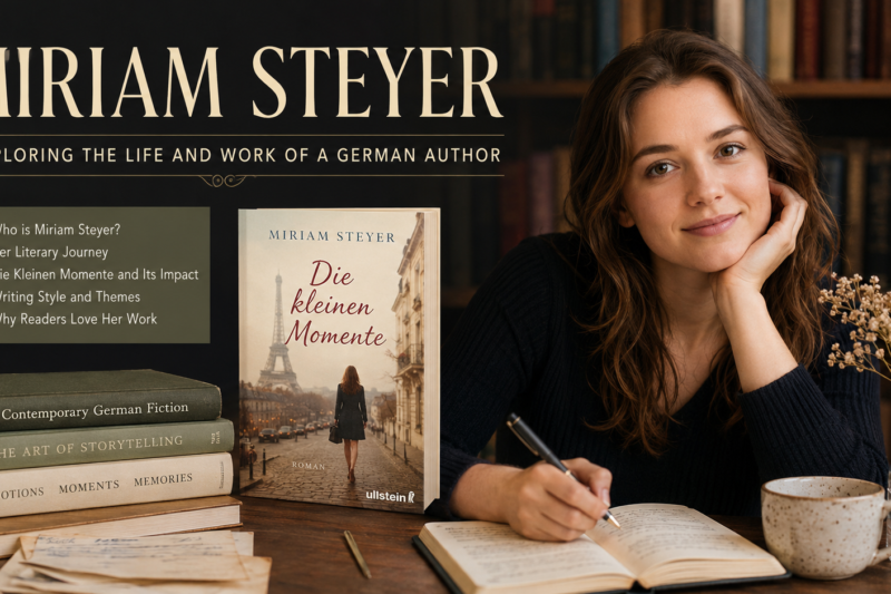 Miriam Steyer: Exploring the Life and Work of a German Author
