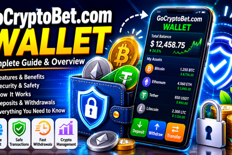 GoCryptoBet.com Wallet Explained: Features, Security, and User Guide