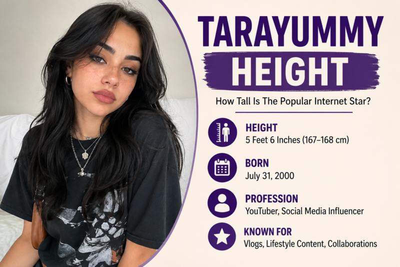 Tarayummy Height: How Tall Is the Popular Internet Star?