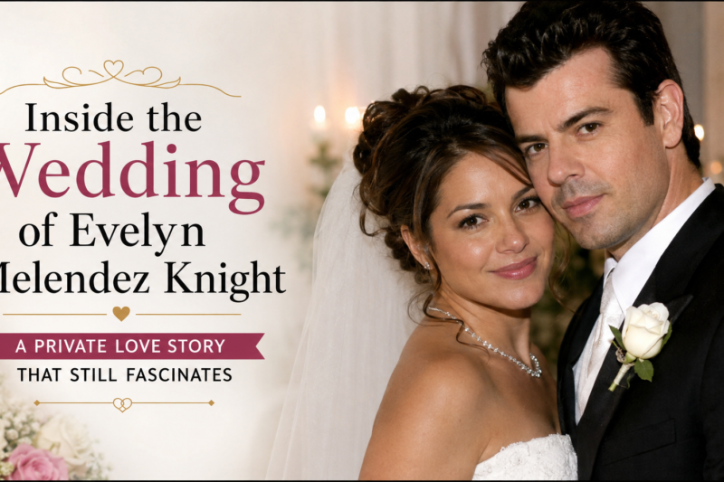 Inside the Wedding of Evelyn Melendez Knight: A Private Love Story That Still Fascinates